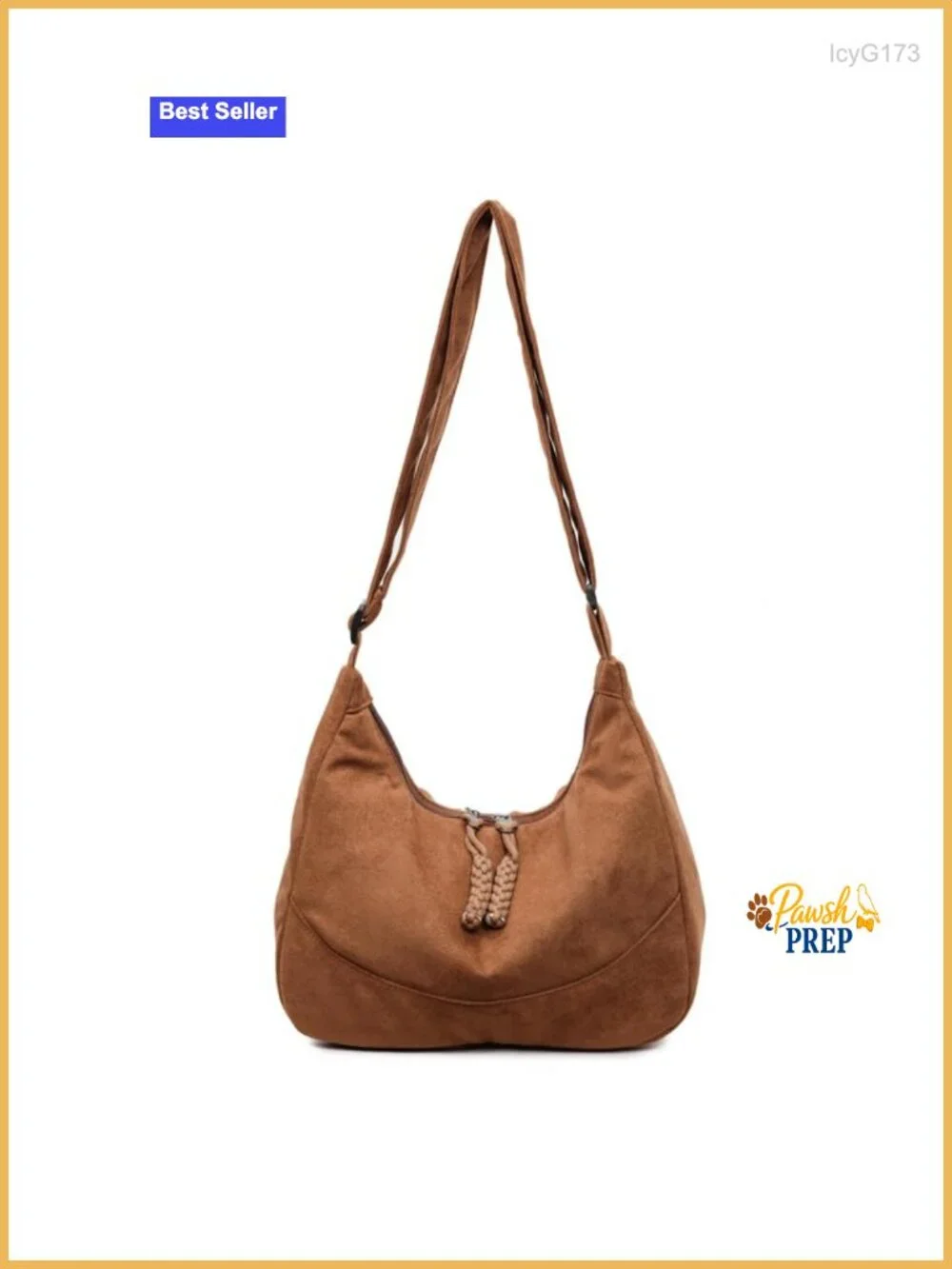 Ultra Soft Foldable Vegan Leather Crossbody Bag, Slouchy Hobo Tote Purse